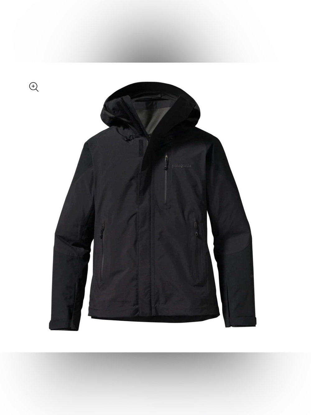 Patagonia Women’s Piolet Black Goretex Jacket